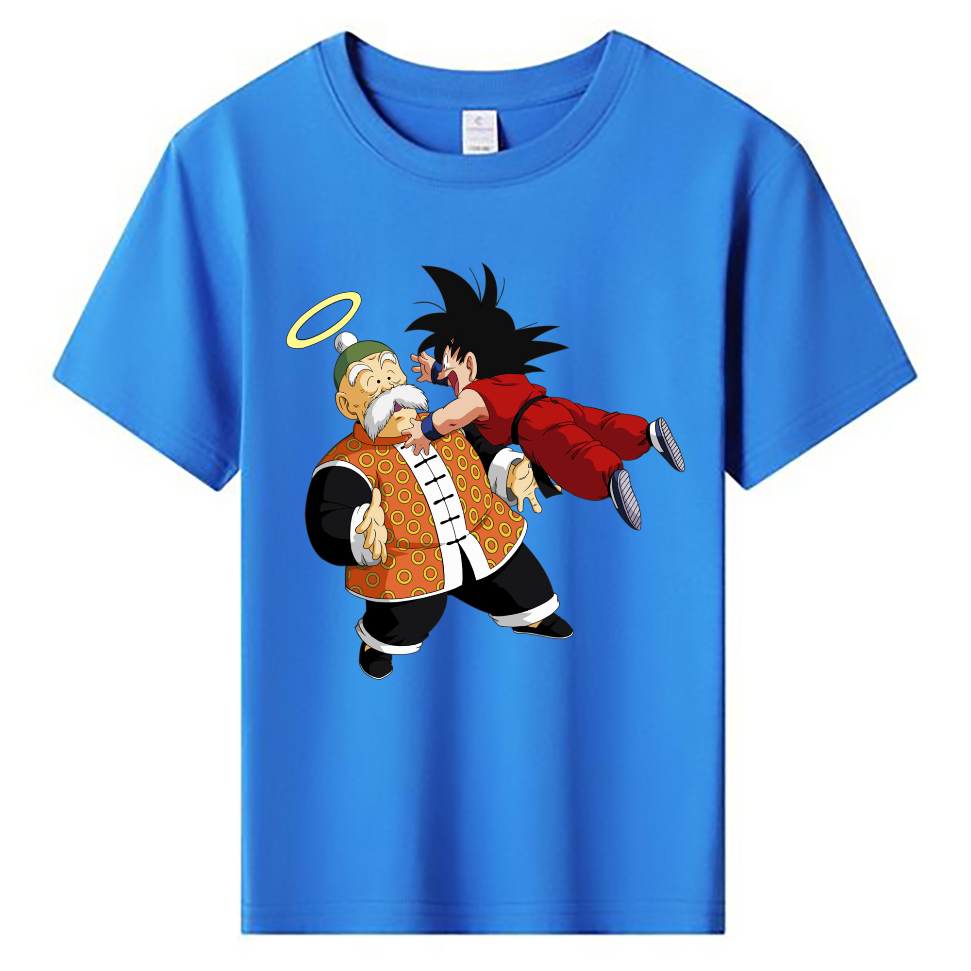 （画像用） ドラゴンボール 孫悟空（そん ごくう）Son Goku カカロット DRAGON BALL Kakarotto 綿100％キッズTシャツ（フロントプリント）